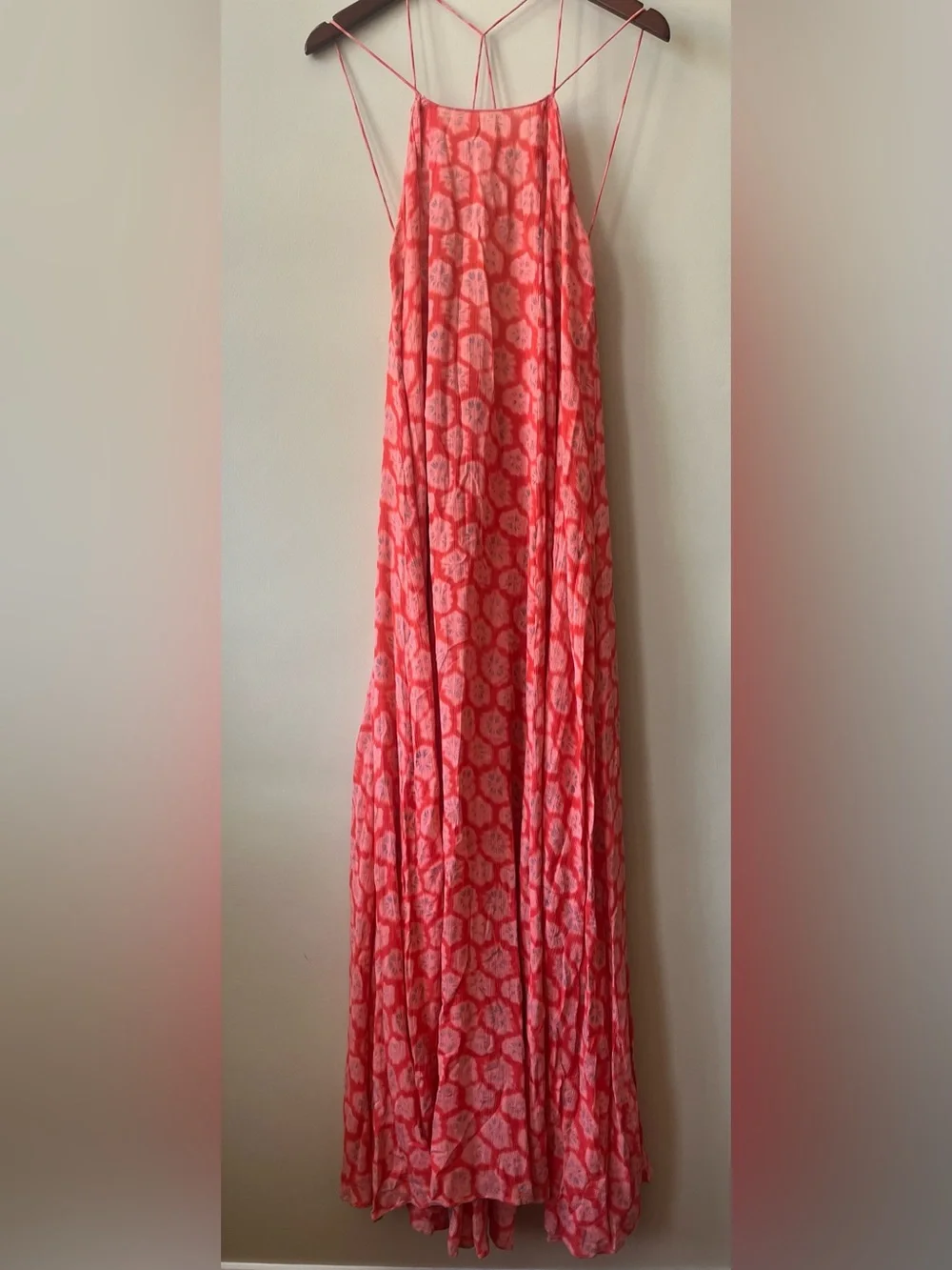 RARE! NWOT Free People Shobari Printed Maxi Dress - Picture 2 of 12